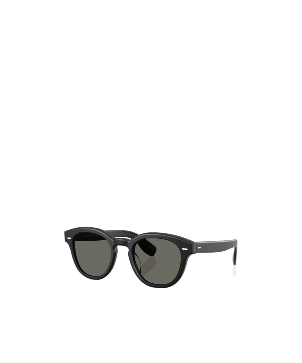 Oliver Peoples Oval Frame Sunglasses