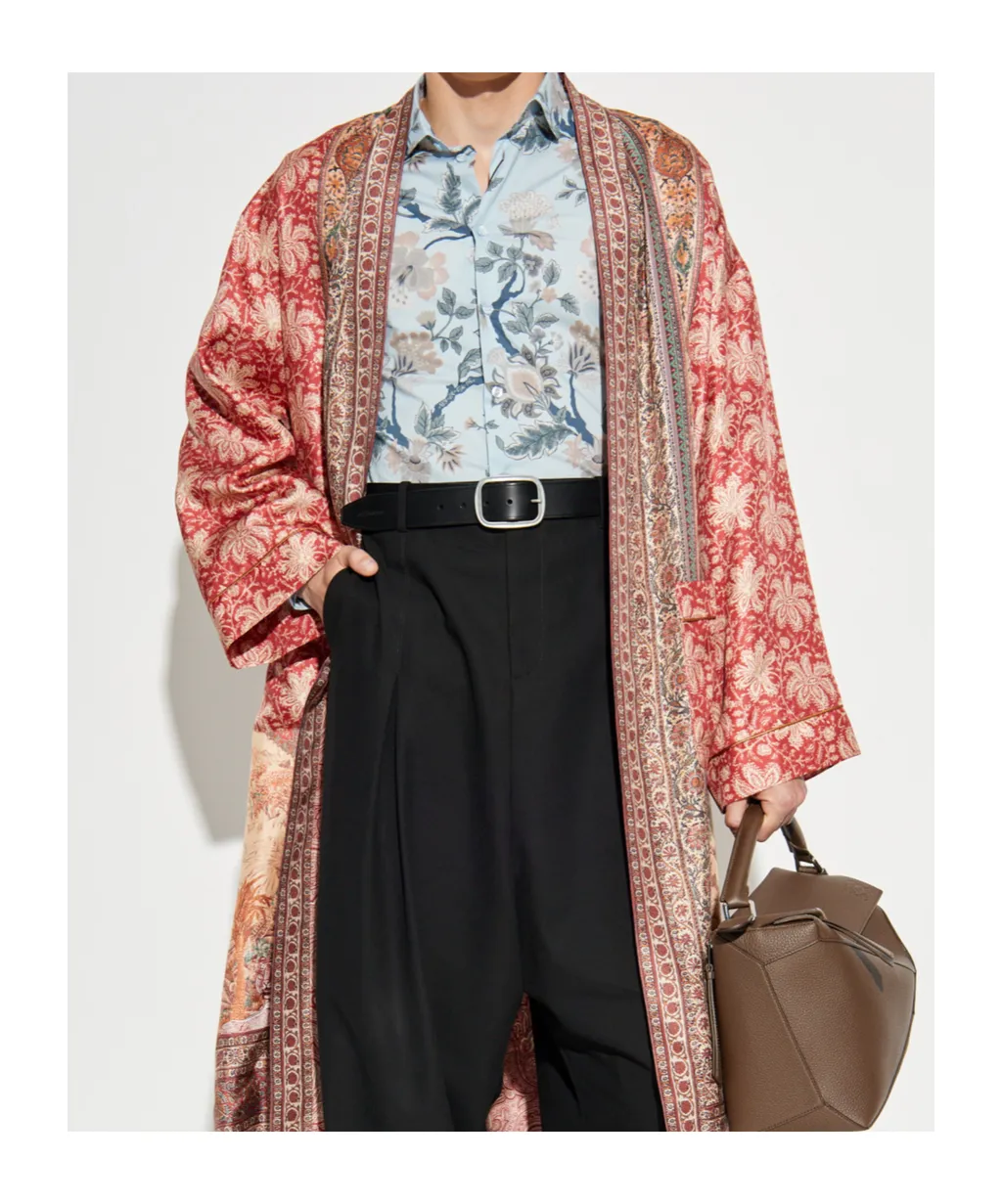 Etro Floral Motif Buttoned Shirt