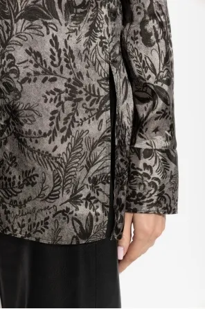 Golden Goose Deluxe Brand Printed Buttoned Shirt
