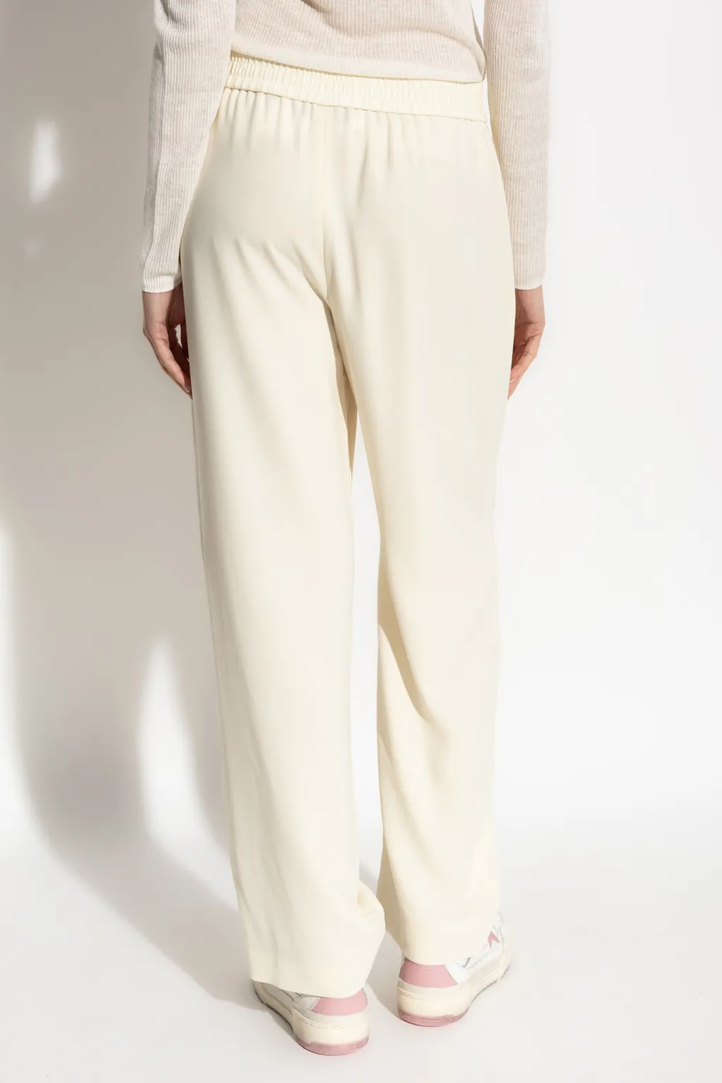 Elasticated-Waist Trousers