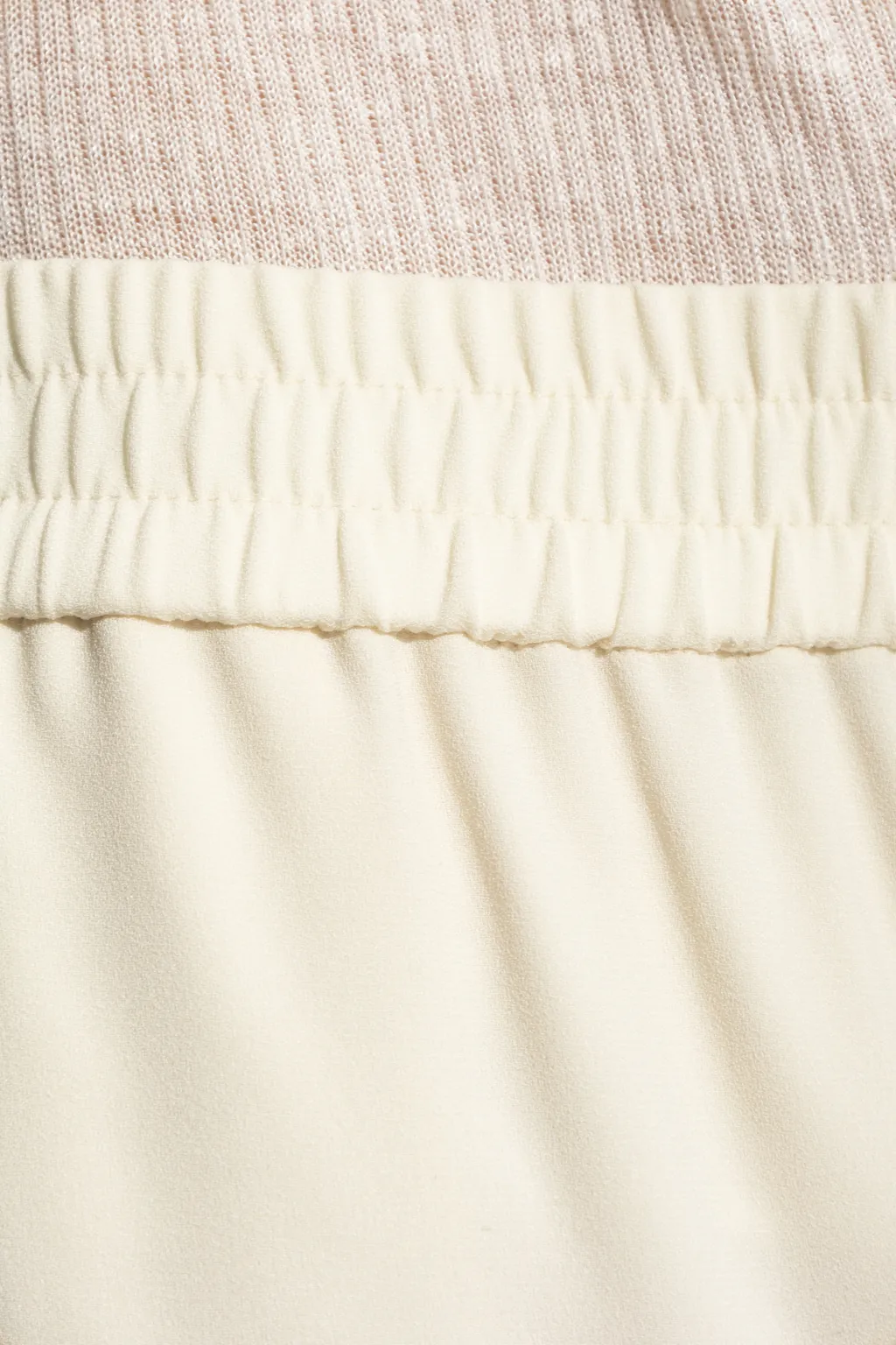 Elasticated-Waist Trousers