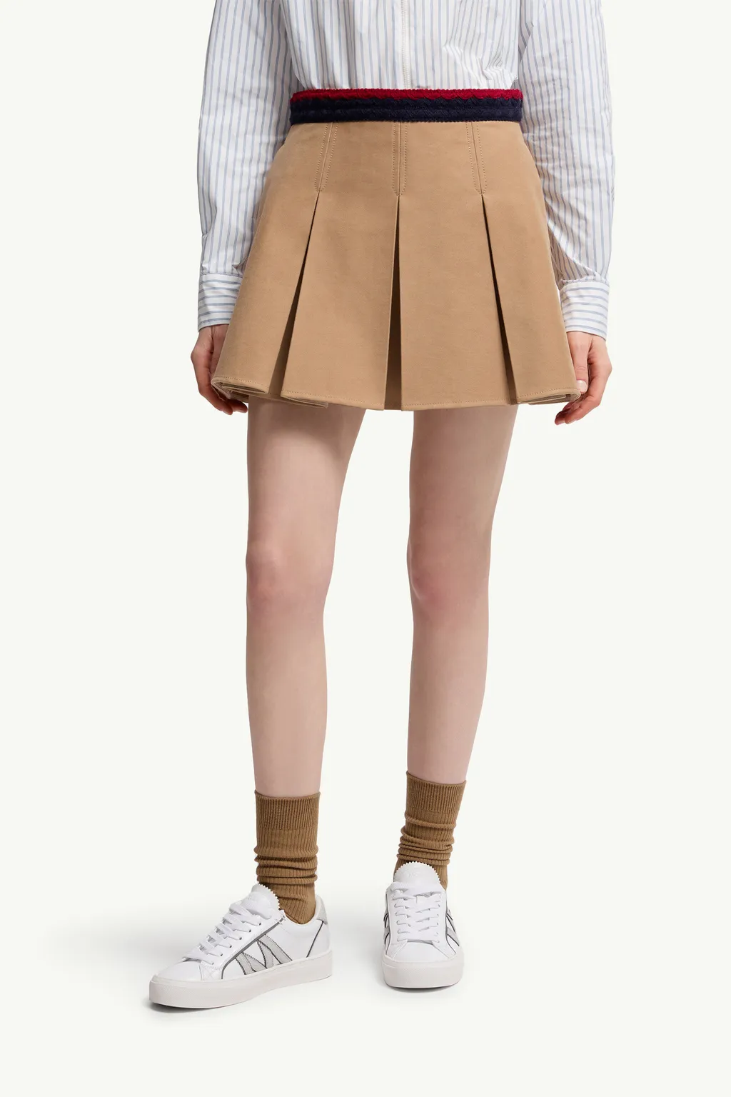 Moncler Pleated Mini Skirt