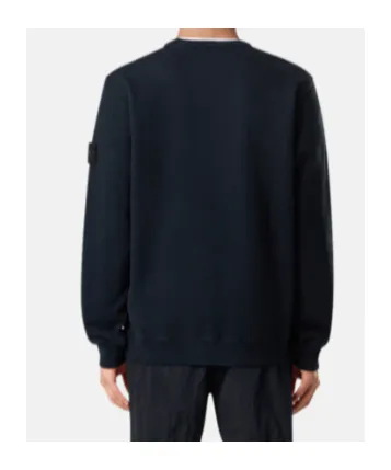 Stone Island Logo Patch Crewneck Sweatshirt