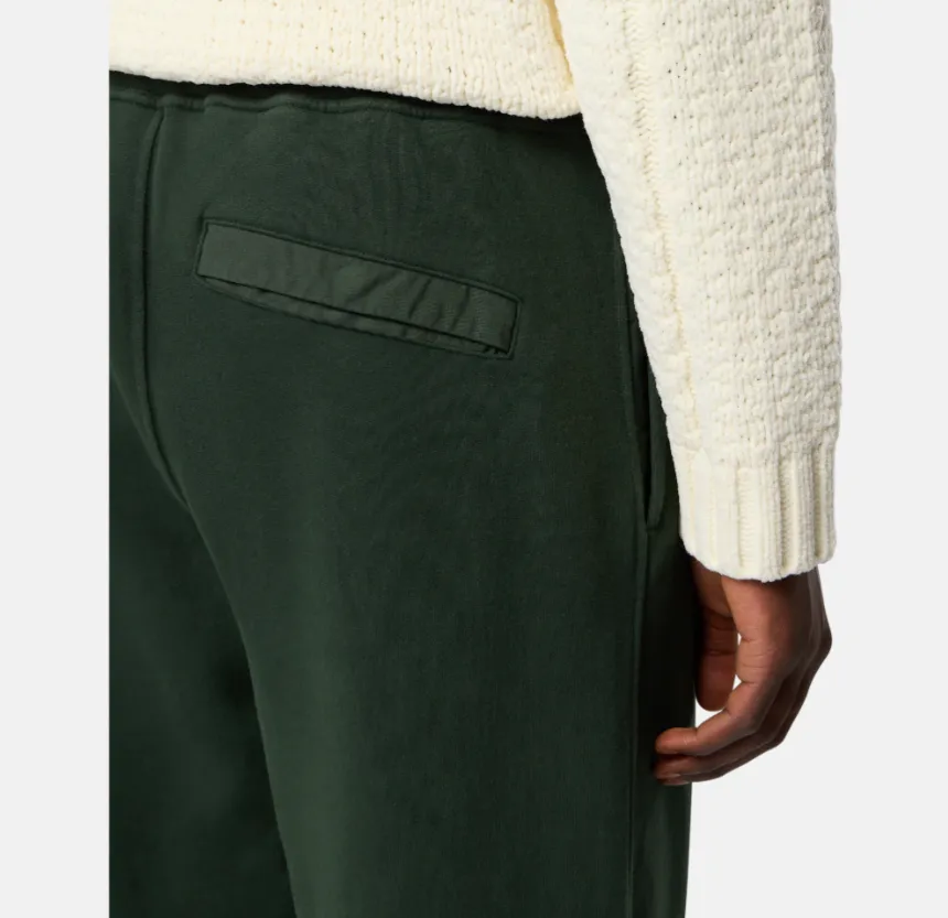 Stone Island Logo Patch Tapered-Leg Pants