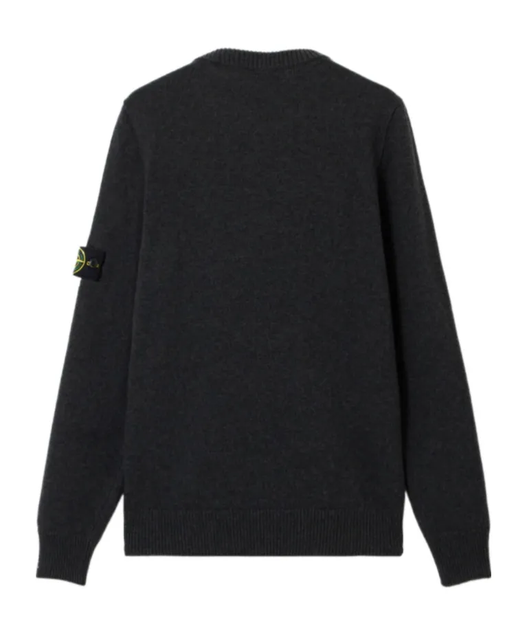 Stone Island Logo Patch Crewneck Sweater