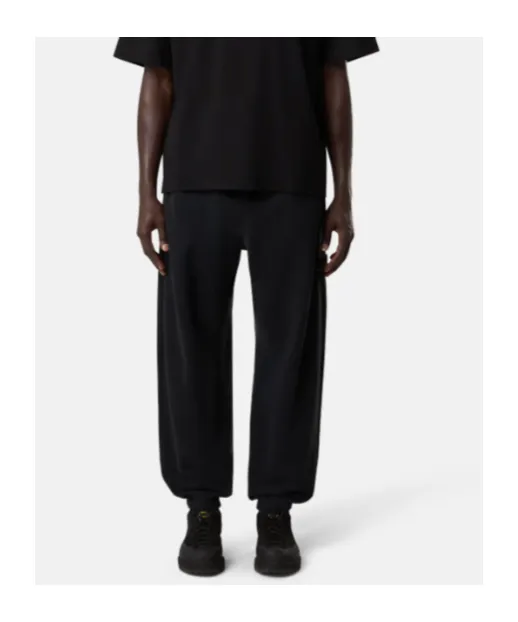 Stone Island Logo-Patch Elasticated Waistband Trousers