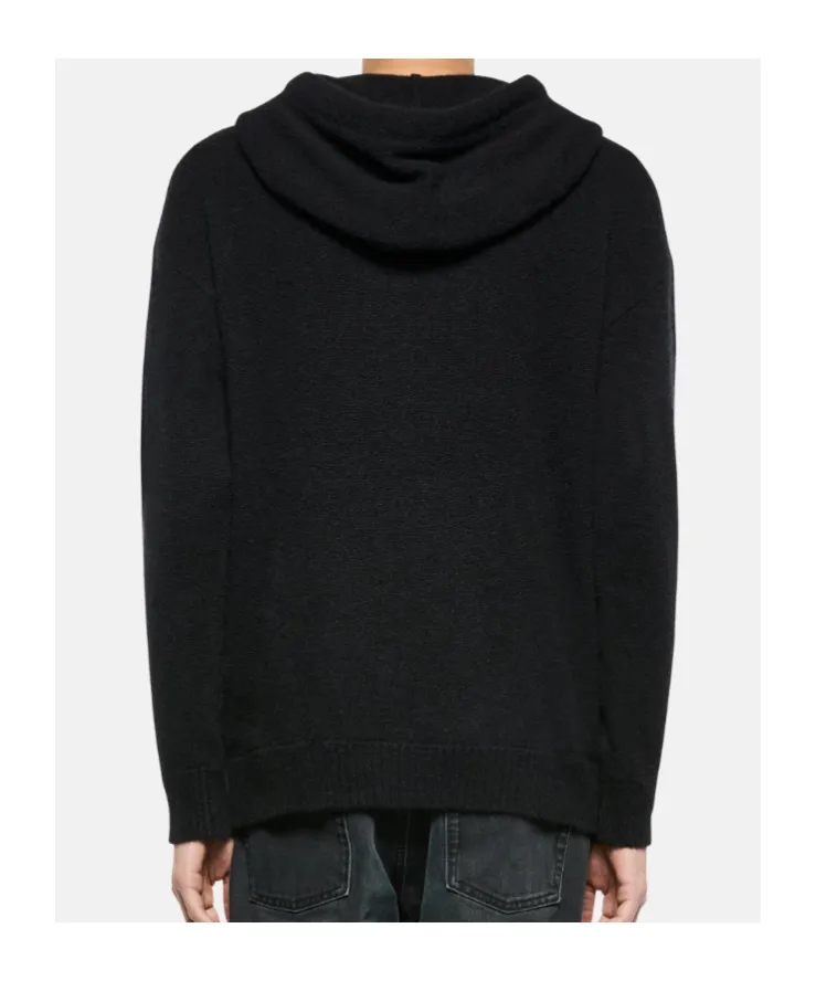 Hooded Knitted Sweater