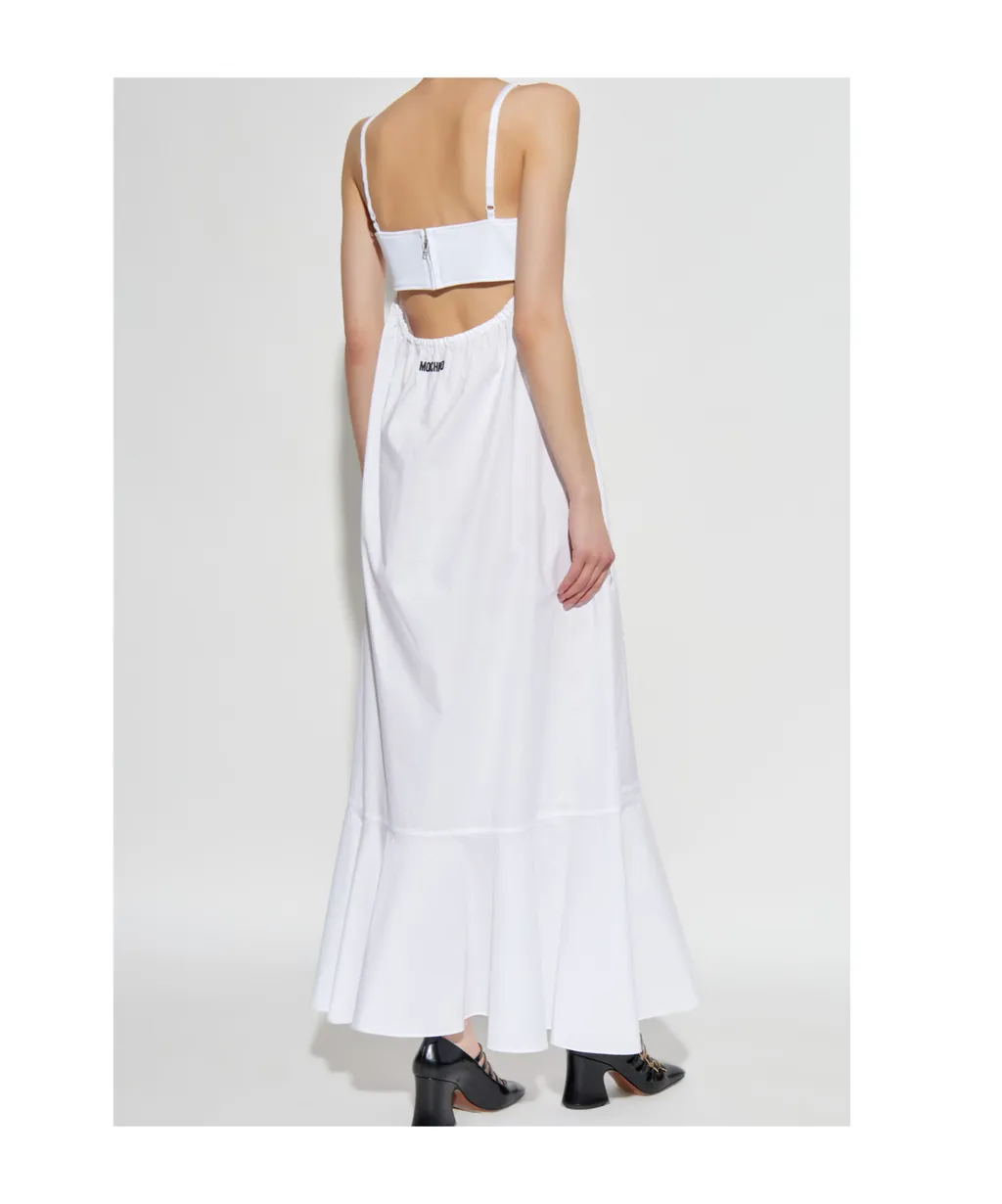Moschino Flared Strappy Dress