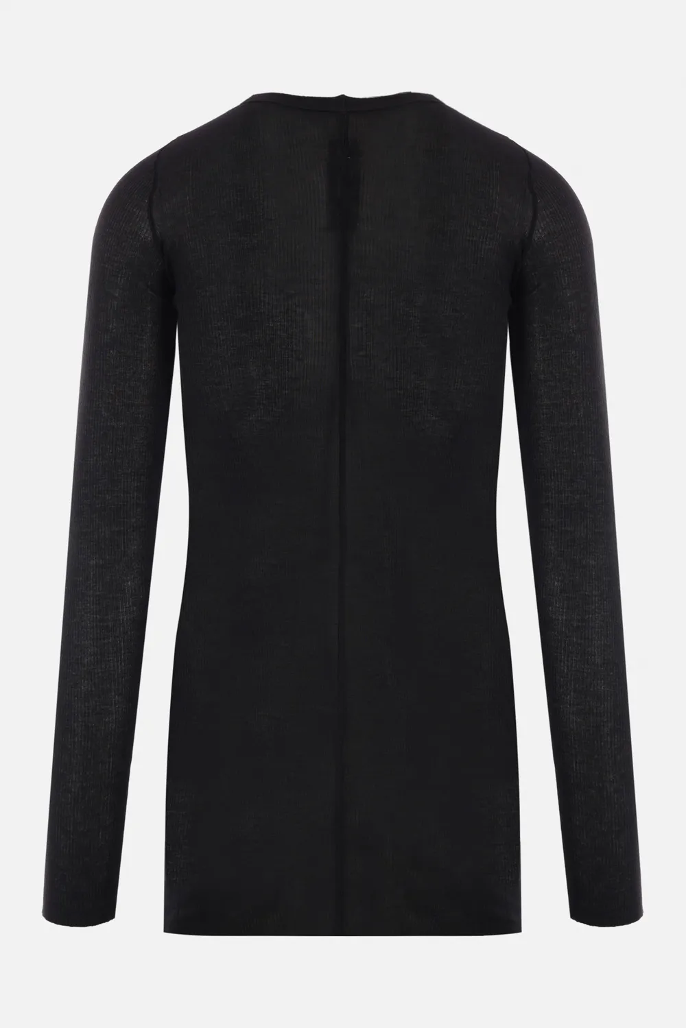 Rick Owens Concordians Rib Jersey Ls T-Shirt