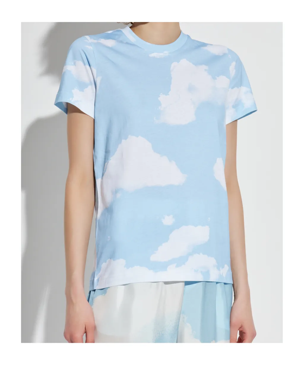 Moschino Archive Clouds Crewneck T-Shirt