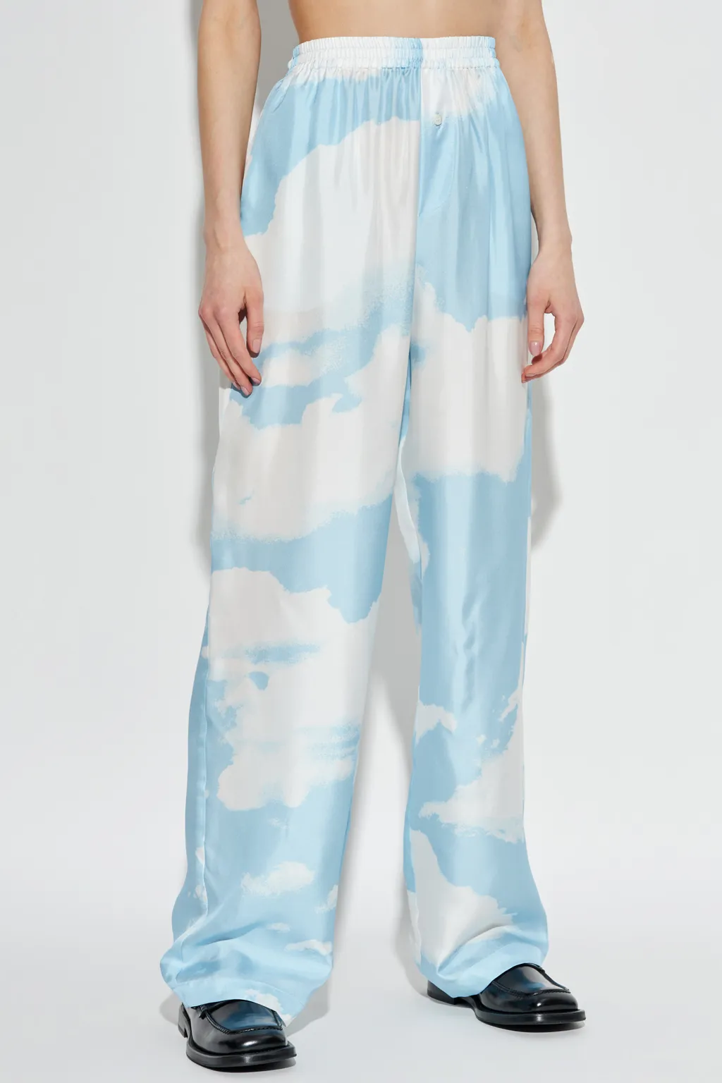 Moschino Clouds Twill Pants