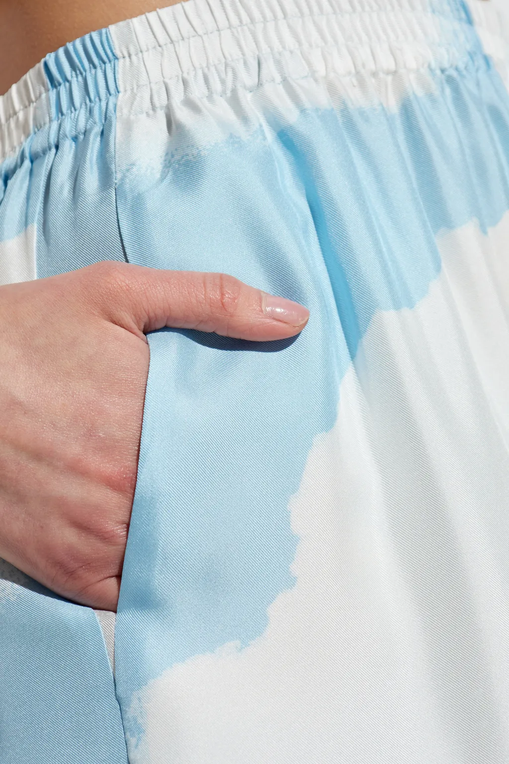 Moschino Clouds Twill Pants