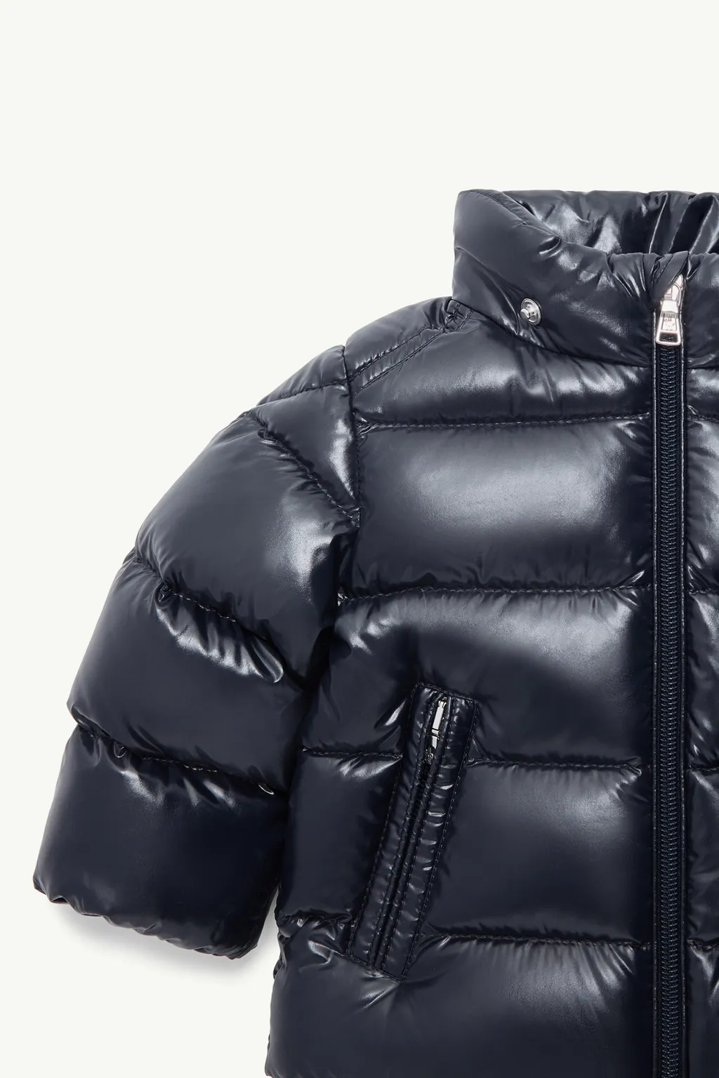 Moncler Enfant Zipped Hooded Jacket