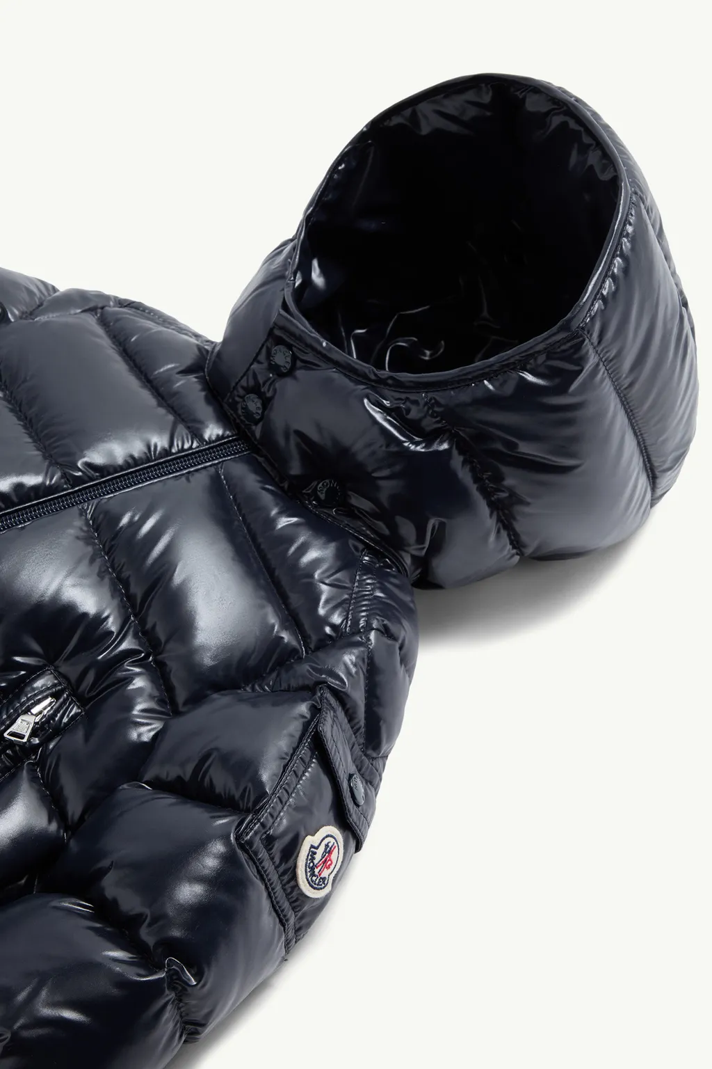 Moncler Enfant Zipped Hooded Jacket