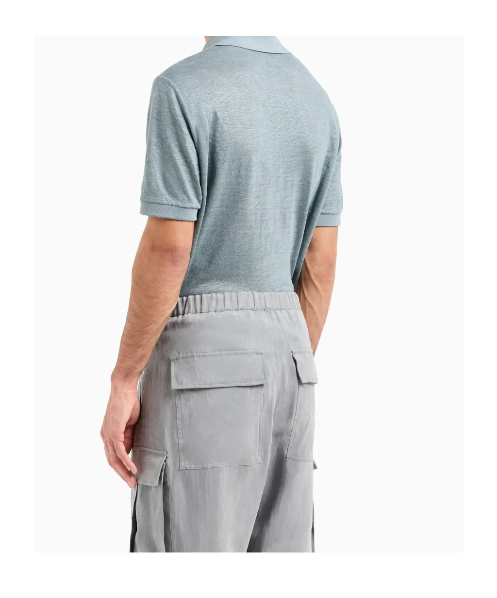 Giorgio Armani Short-Sleeved Polo Shirt