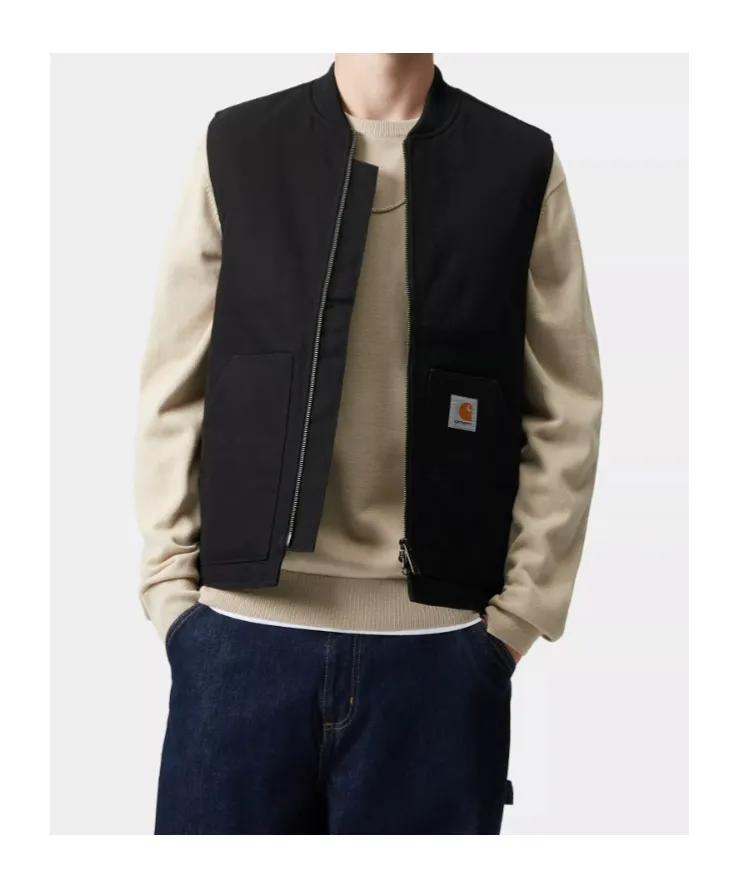Zip-Front Pocket Vest