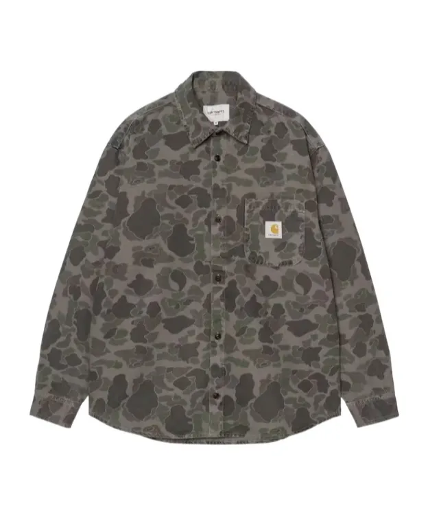 Carhartt Wip Long-Sleeved Duck Shirt