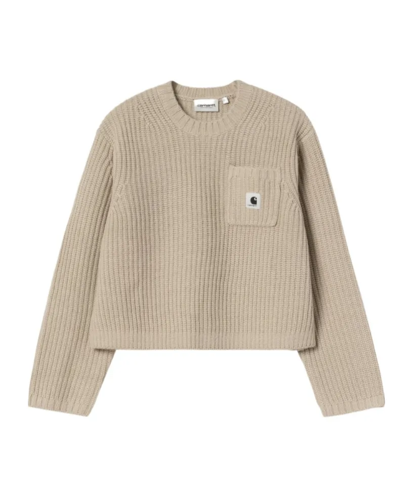 Carhartt Wip Mira Logo Patch Crewneck Jumper
