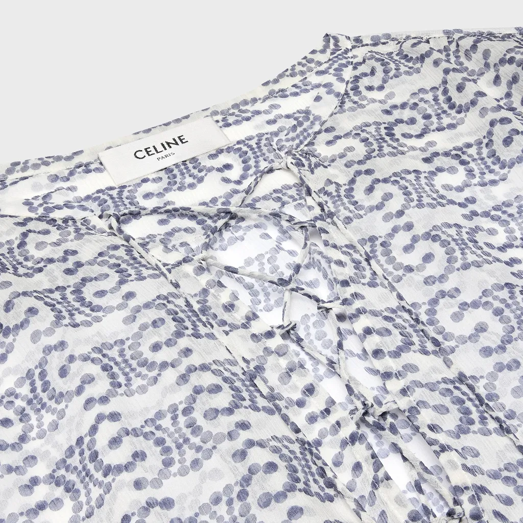 Romy Blouse In Silk Crepon