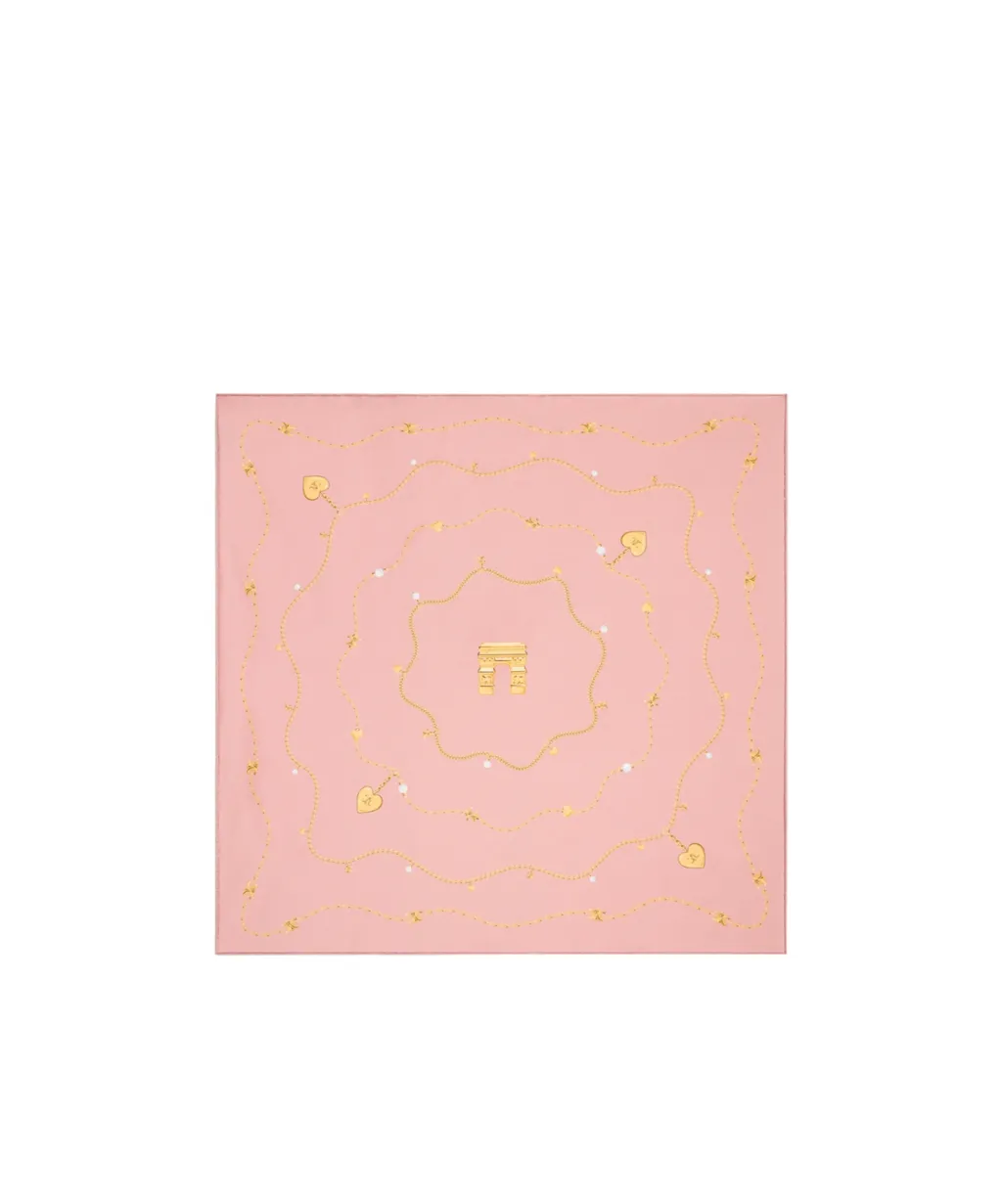 Bandana In Chain Silk Twill