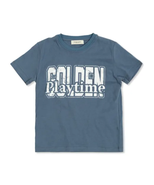 Golden Goose Kids Printed Crewneck T-Shirt