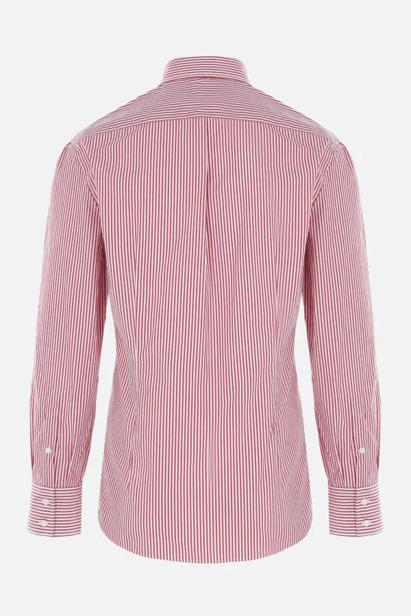 Brunello Cucinelli Striped Long Sleeved Shirt