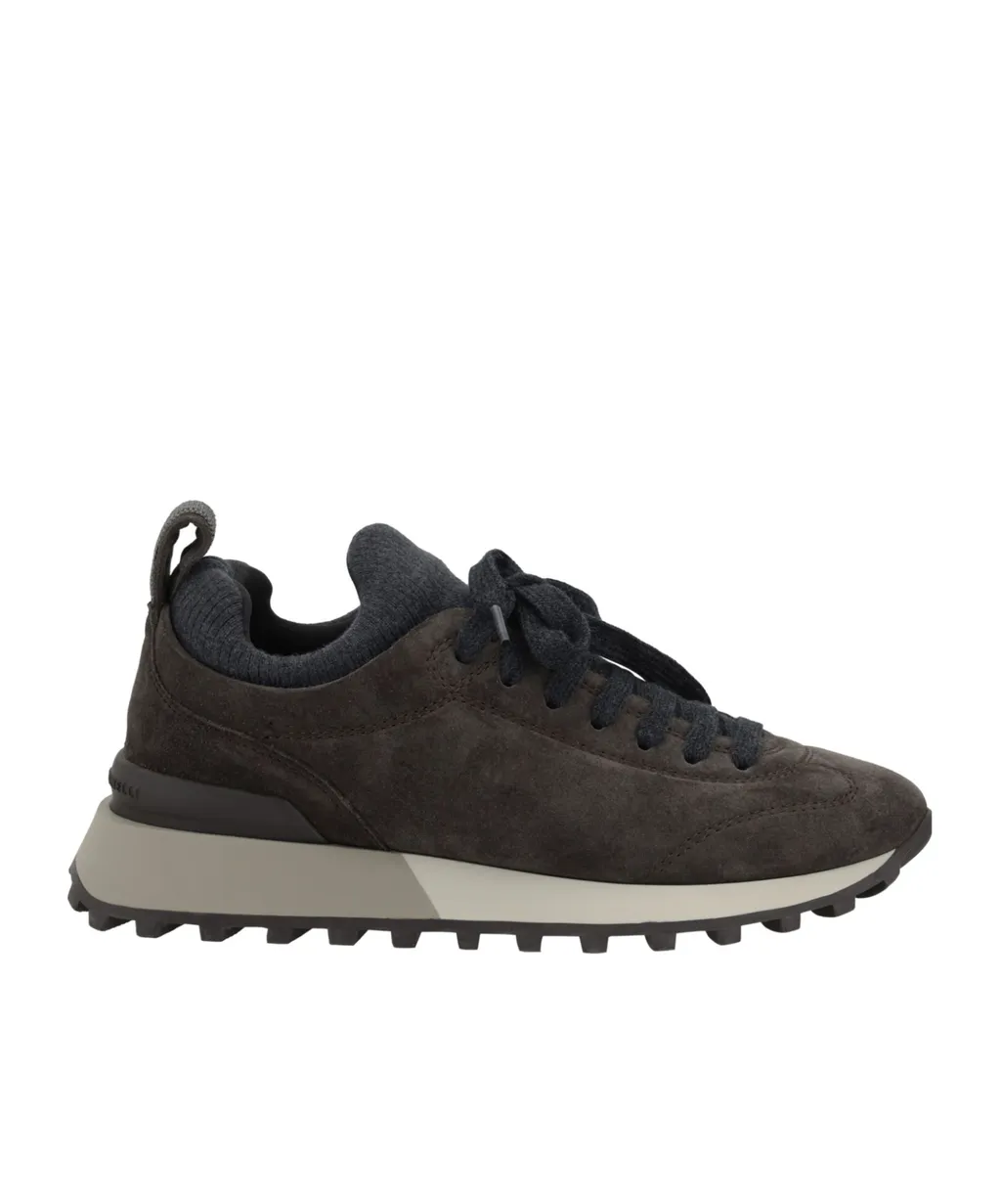 Brunello Cucinelli Knit Detailed Sneakers