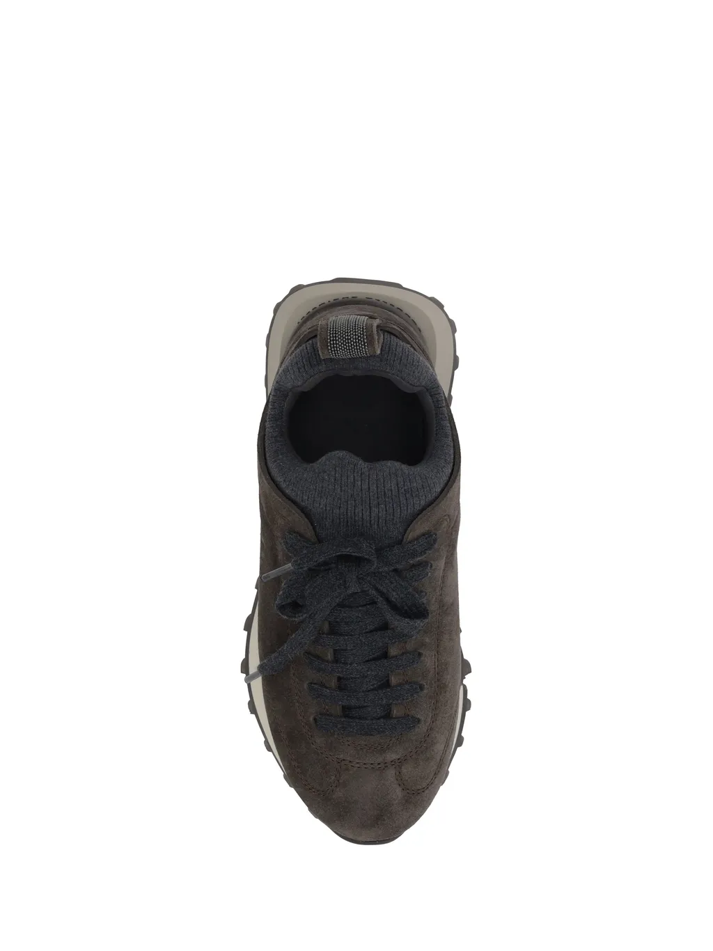Brunello Cucinelli Knit Detailed Sneakers