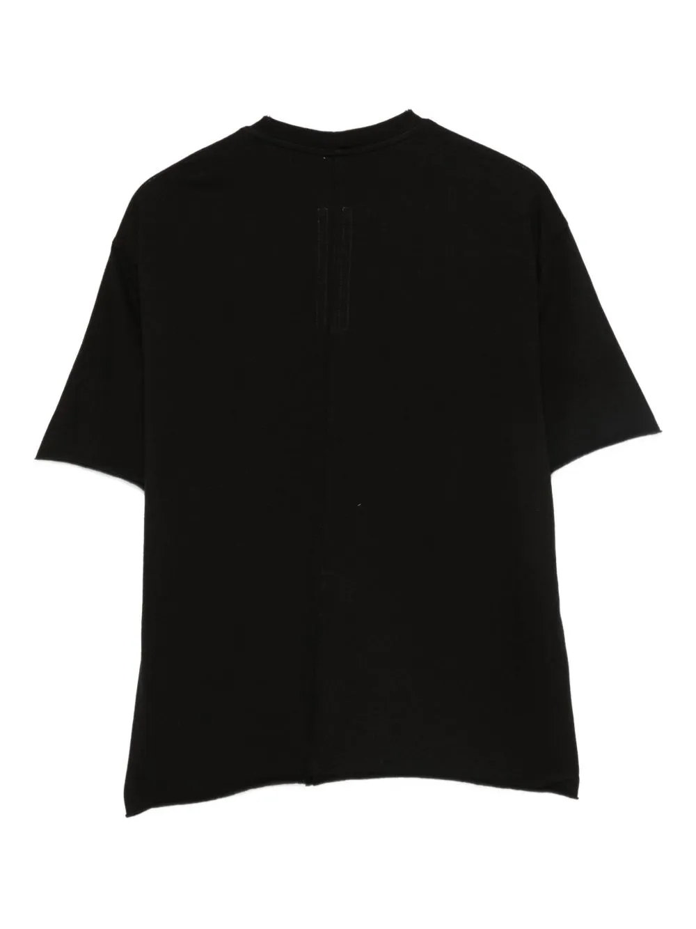 Logo-Detail Raw-Edge T-Shirt