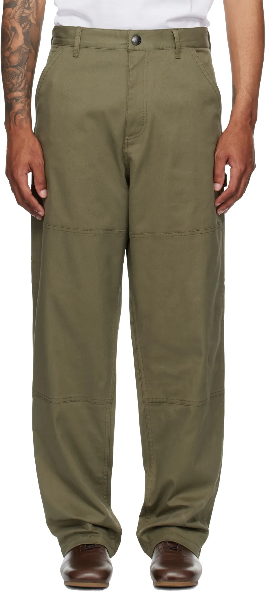 Cotton Gabardine Pants