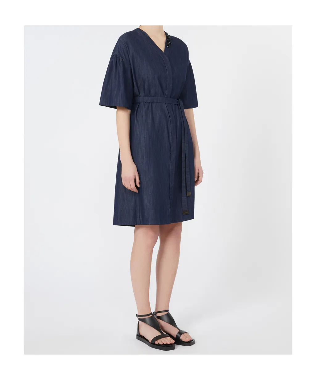 Cotton Denim Dress