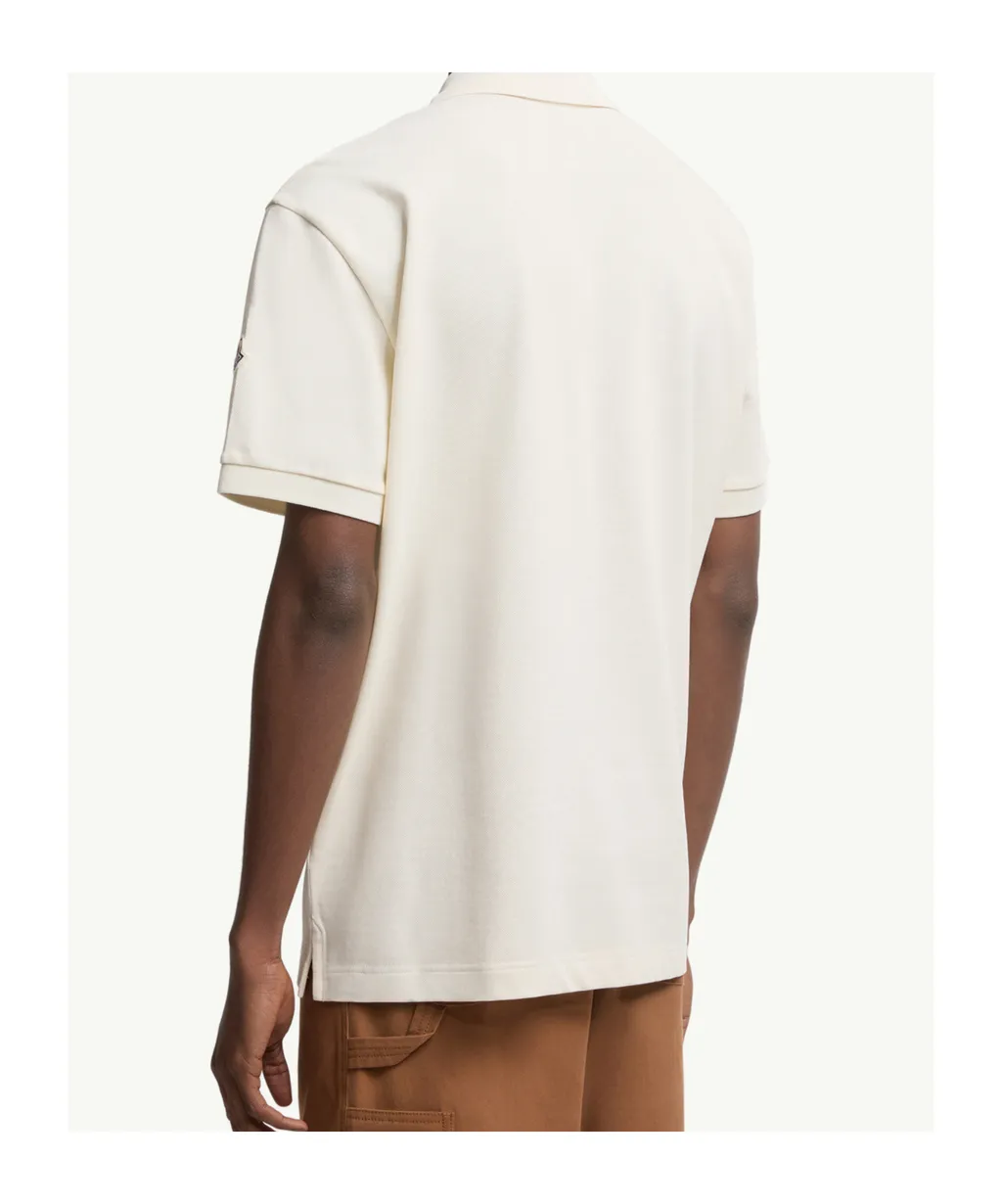 Monogram Cotton Piquet Polo Shirt
