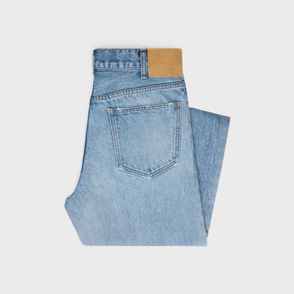 Jolene Jeans In Golden Blue Wash Denim