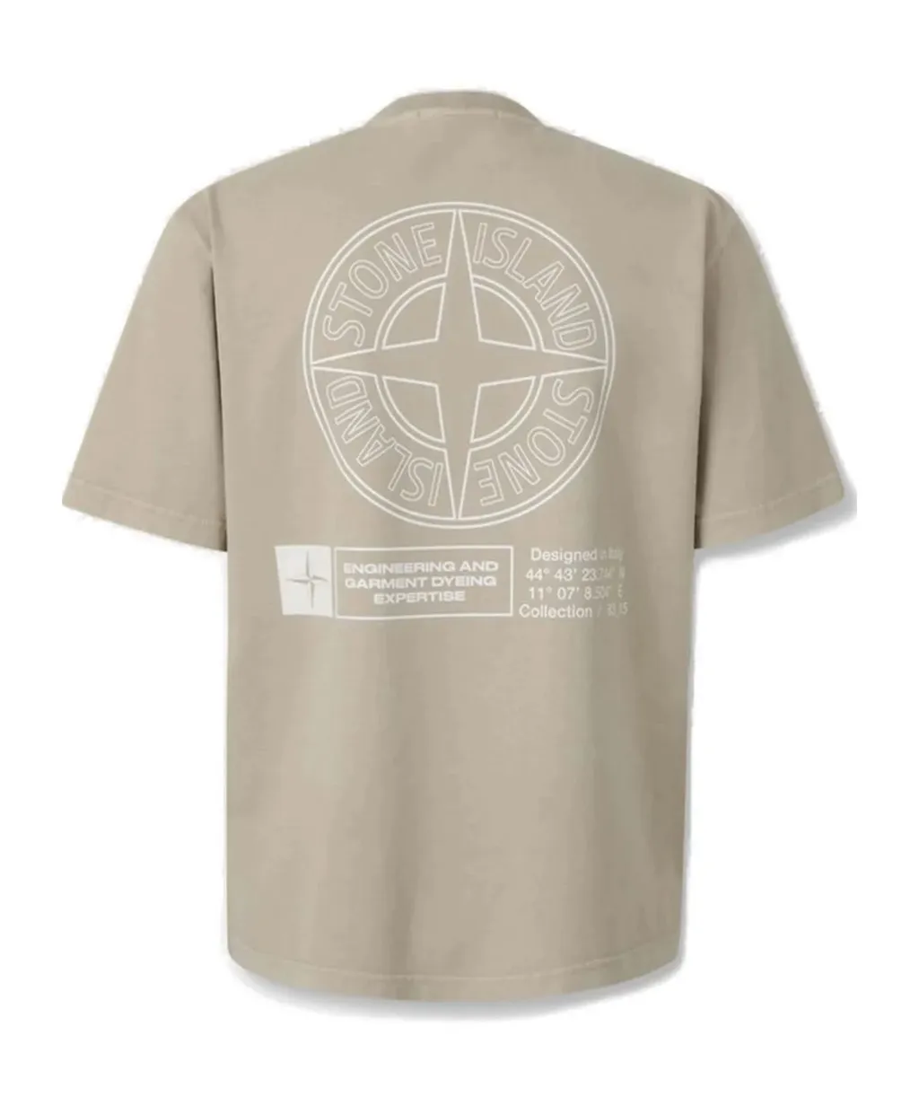 Stone Island Logo Printed T-Shirt