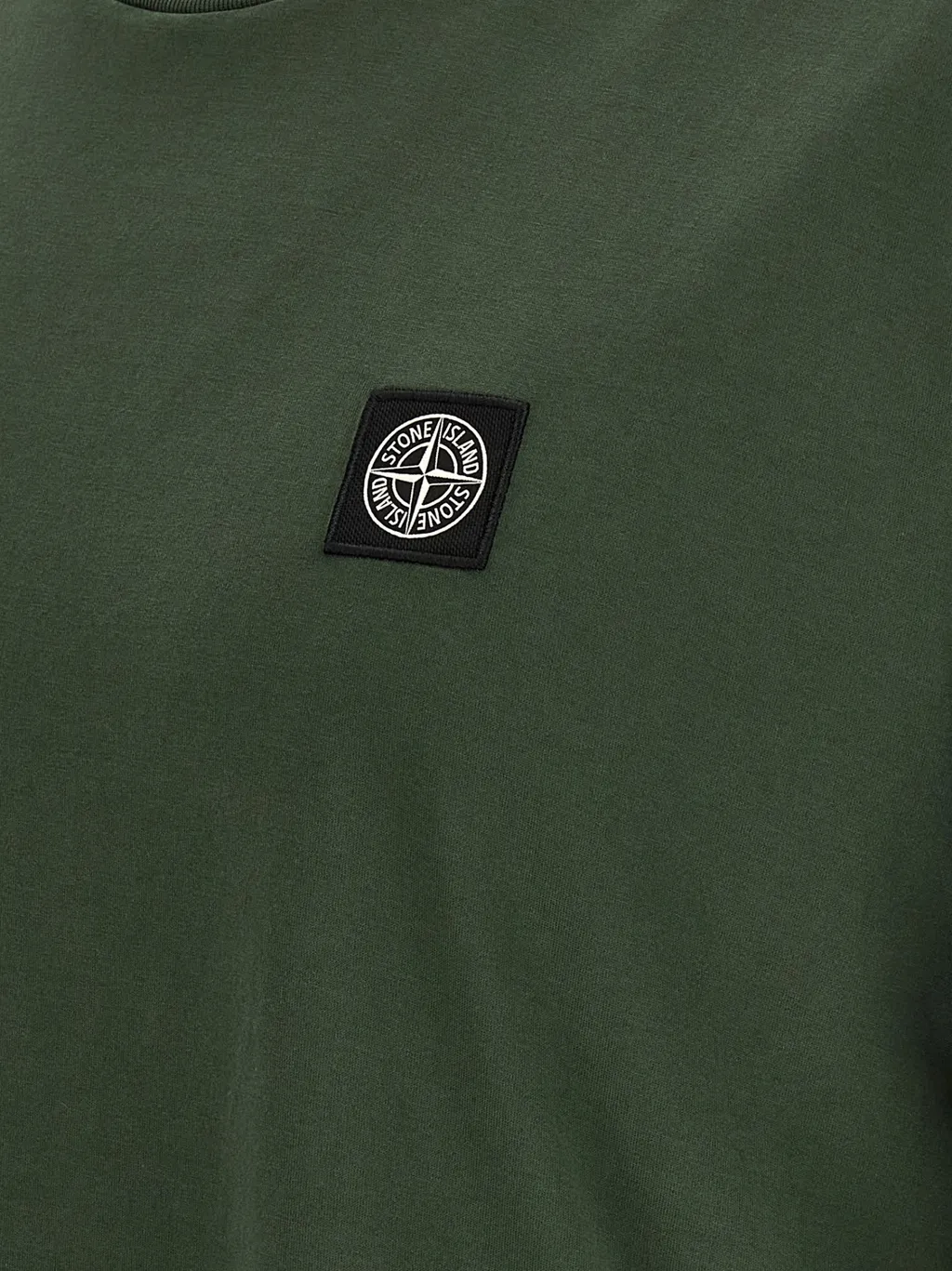 Stone Island Logo Patch Crewneck T-Shirt