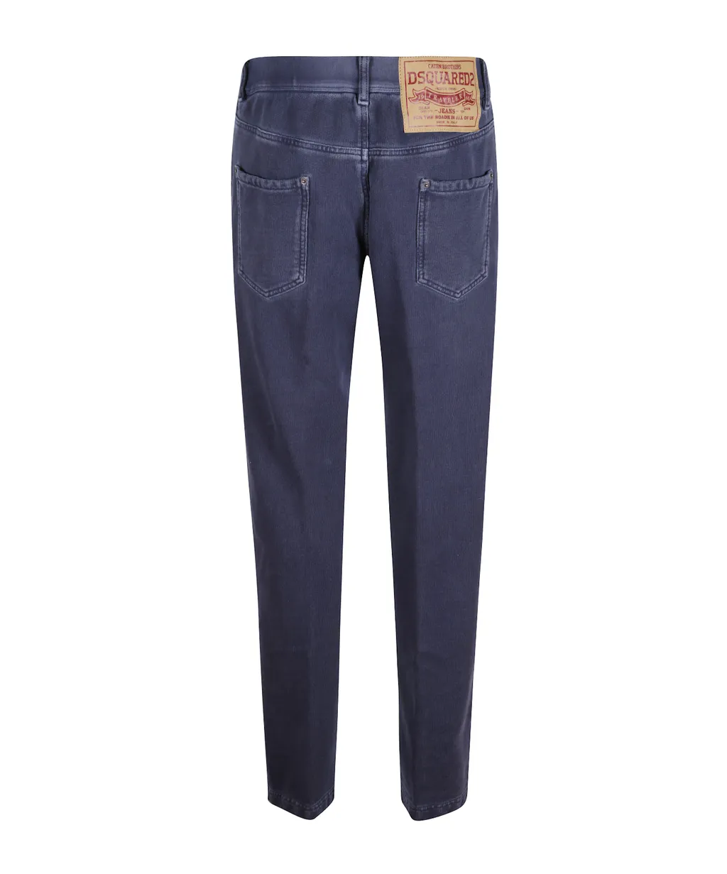 Dsquared2 Logo Patch Denim Pants