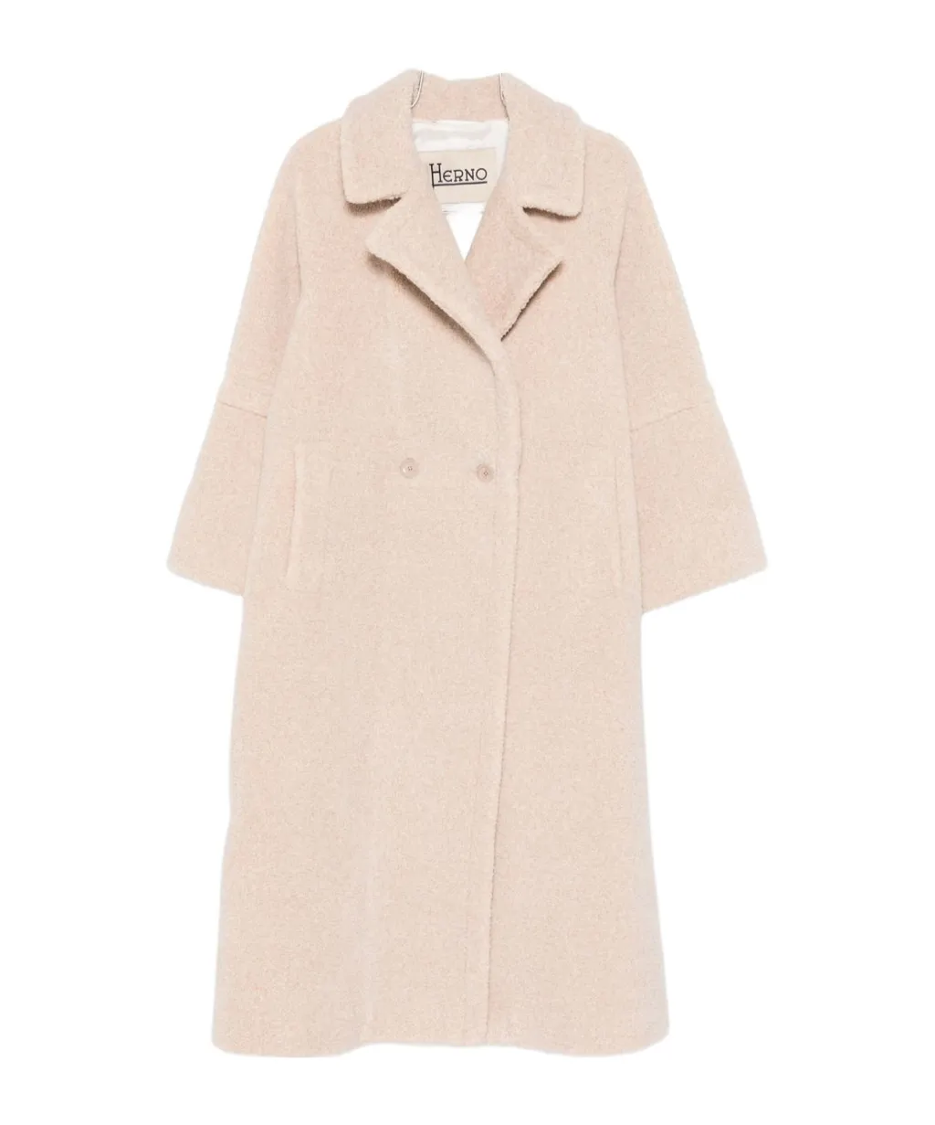 Herno Double-Breasted Long Coat
