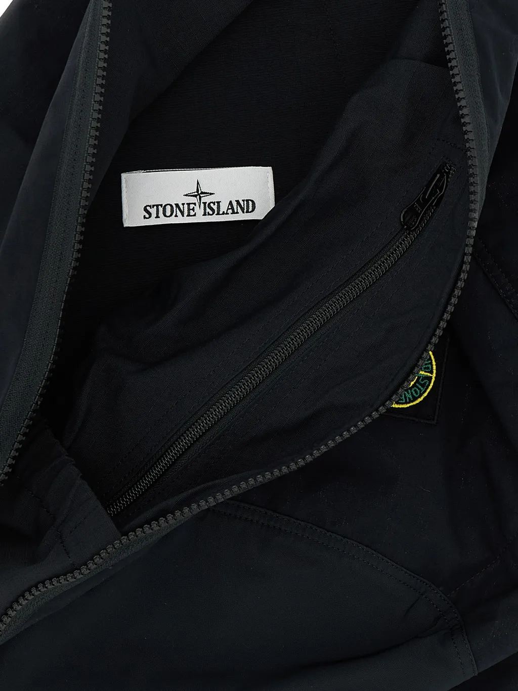 Stone Island Logo Patch One Shoulder Backpack