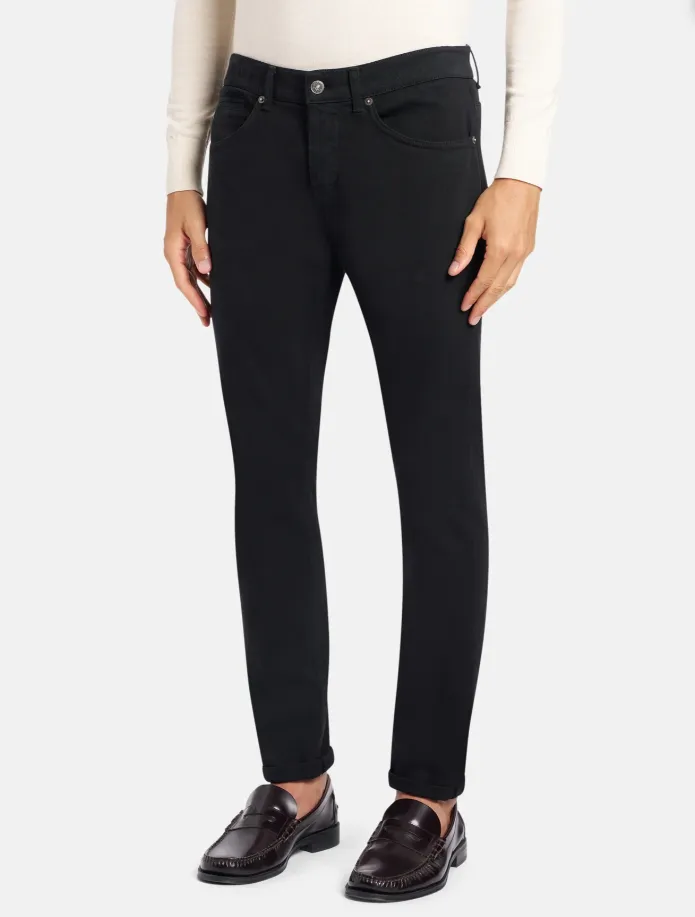 Cuffed-Hem Jeans