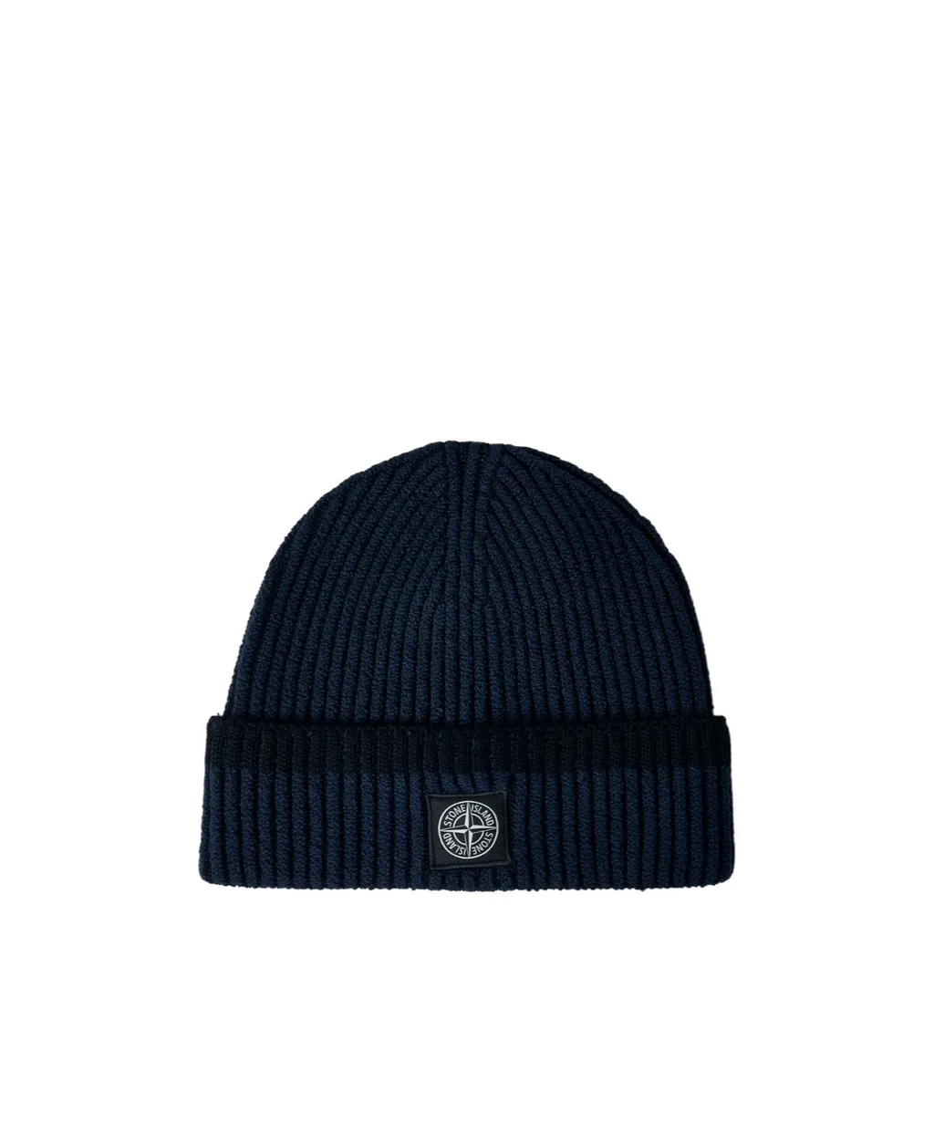 Stone Island Compass Patch Beanie