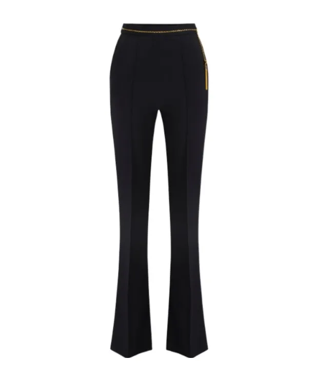 Elisabetta Franchi Chain Detailed Trousers