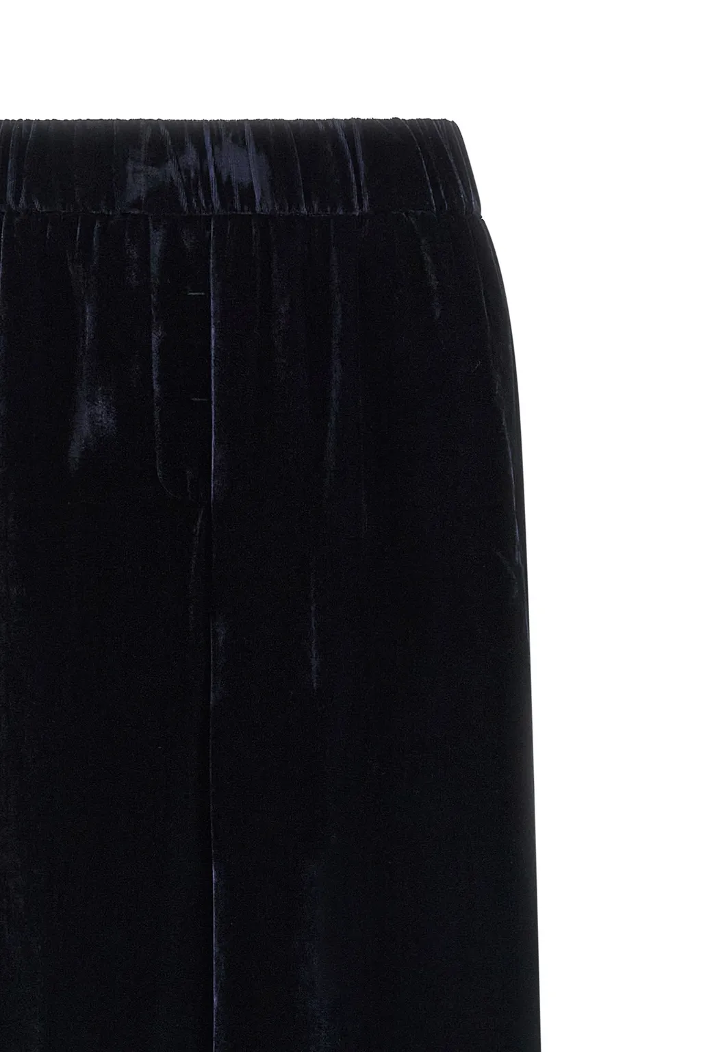 Peserico Wide-Leg Velvet Pants