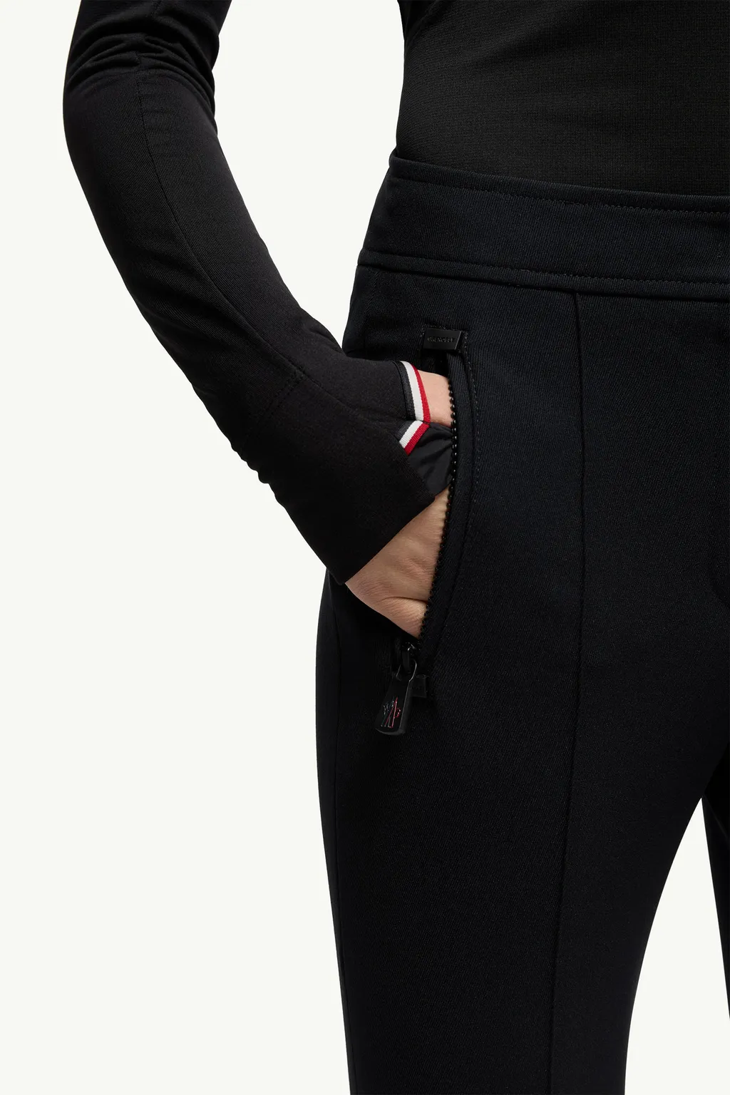 Moncler Grenoble Mid Rise Twill Ski Trousers