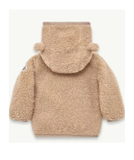 Moncler Enfant Zipped Teddy Hoodie