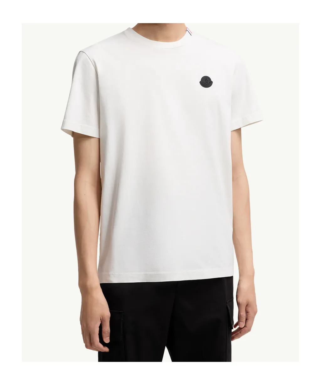 Moncler Logo Patch Crewneck T-Shirt