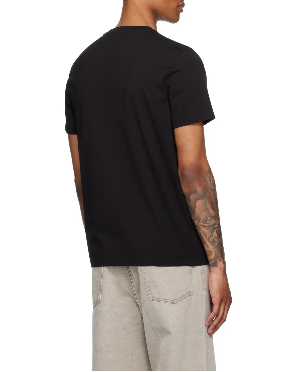 Moncler Logo Patch Crewneck T-Shirt