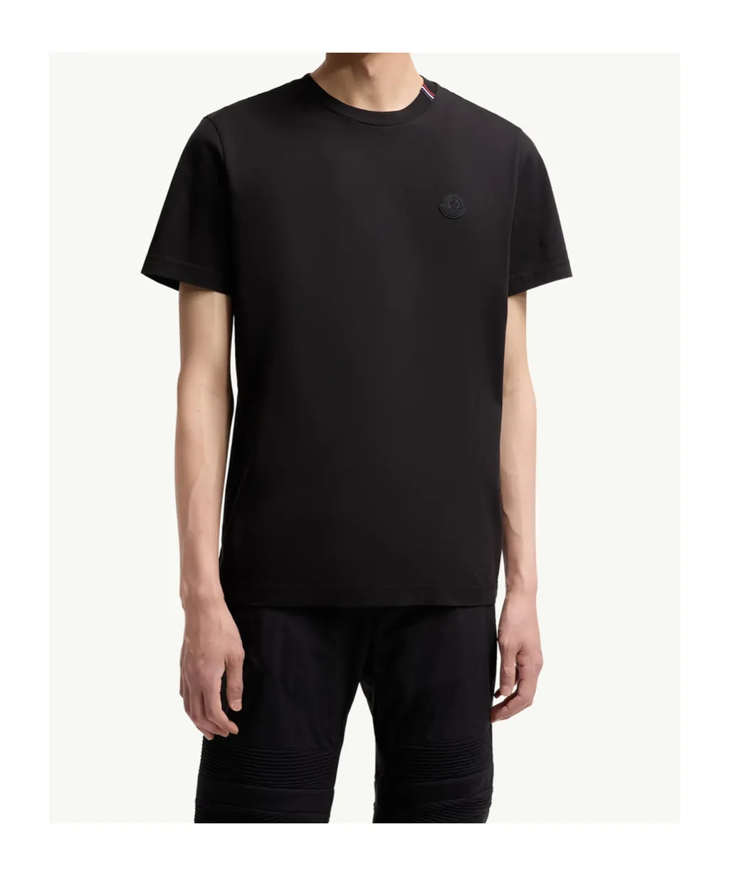 Moncler Logo Patch Crewneck T-Shirt