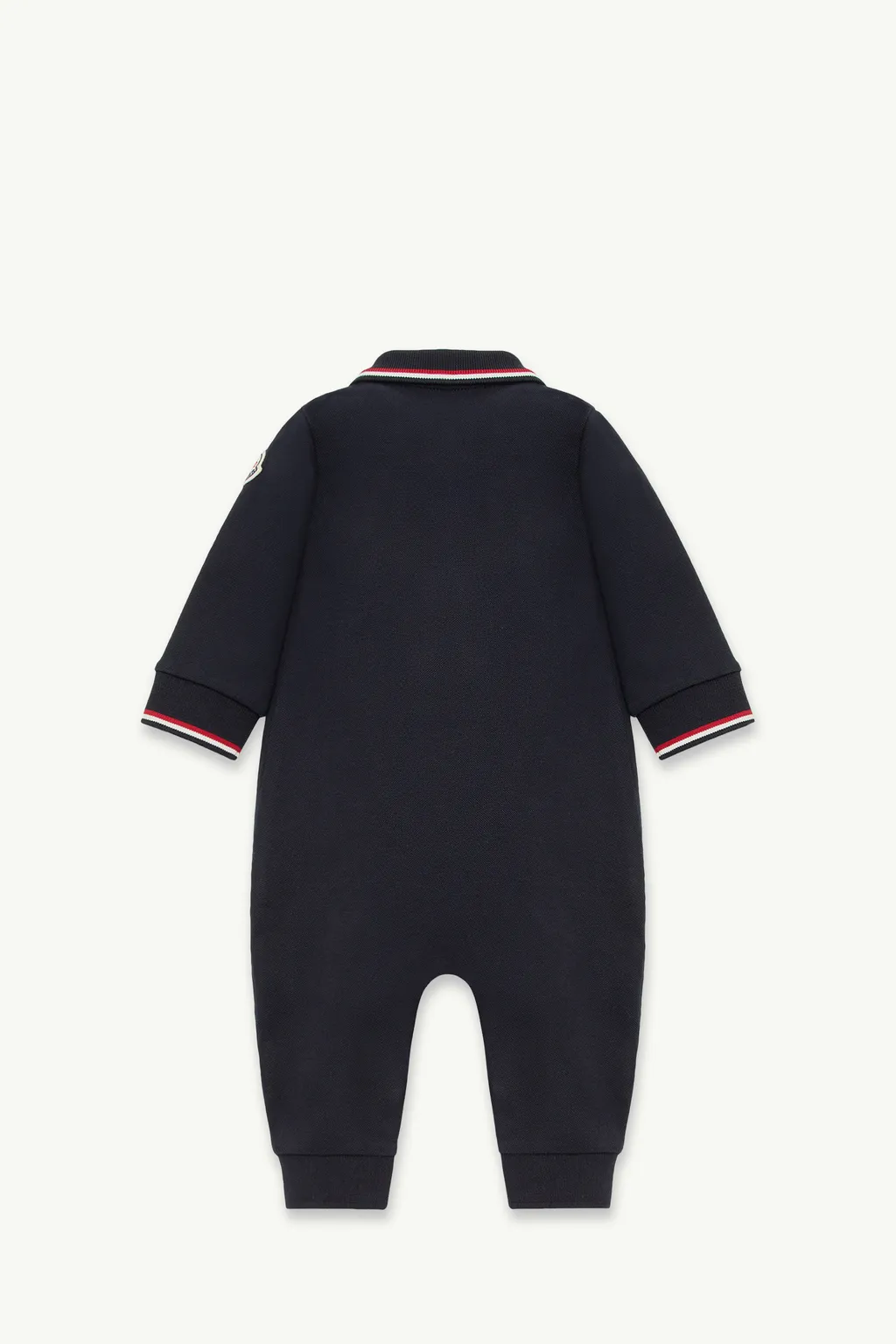 Moncler Enfant Logo Patch Long-Sleeved Babygrow