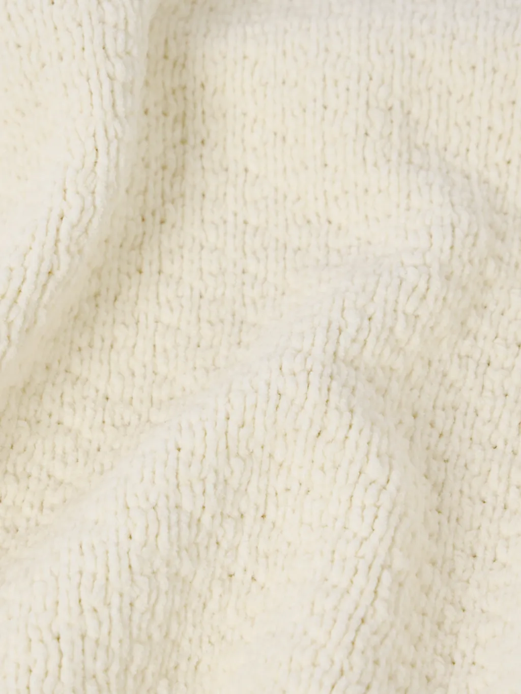 Mock Neck Sweater With Reverse Stitch Details