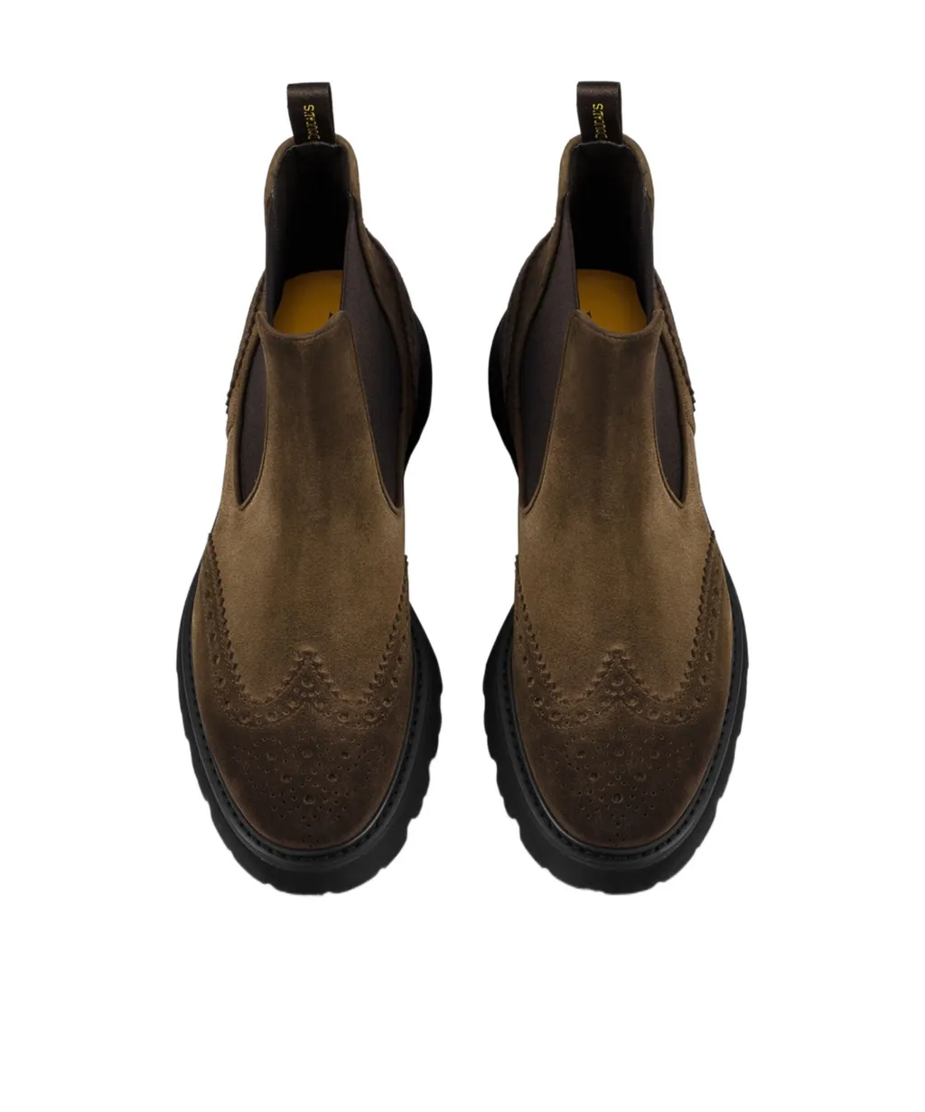 Doucal's Round-Toe Slip-On Boots